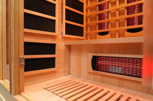 Solara 3 Person Full Spectrum Infrared Sauna With Complete Heat