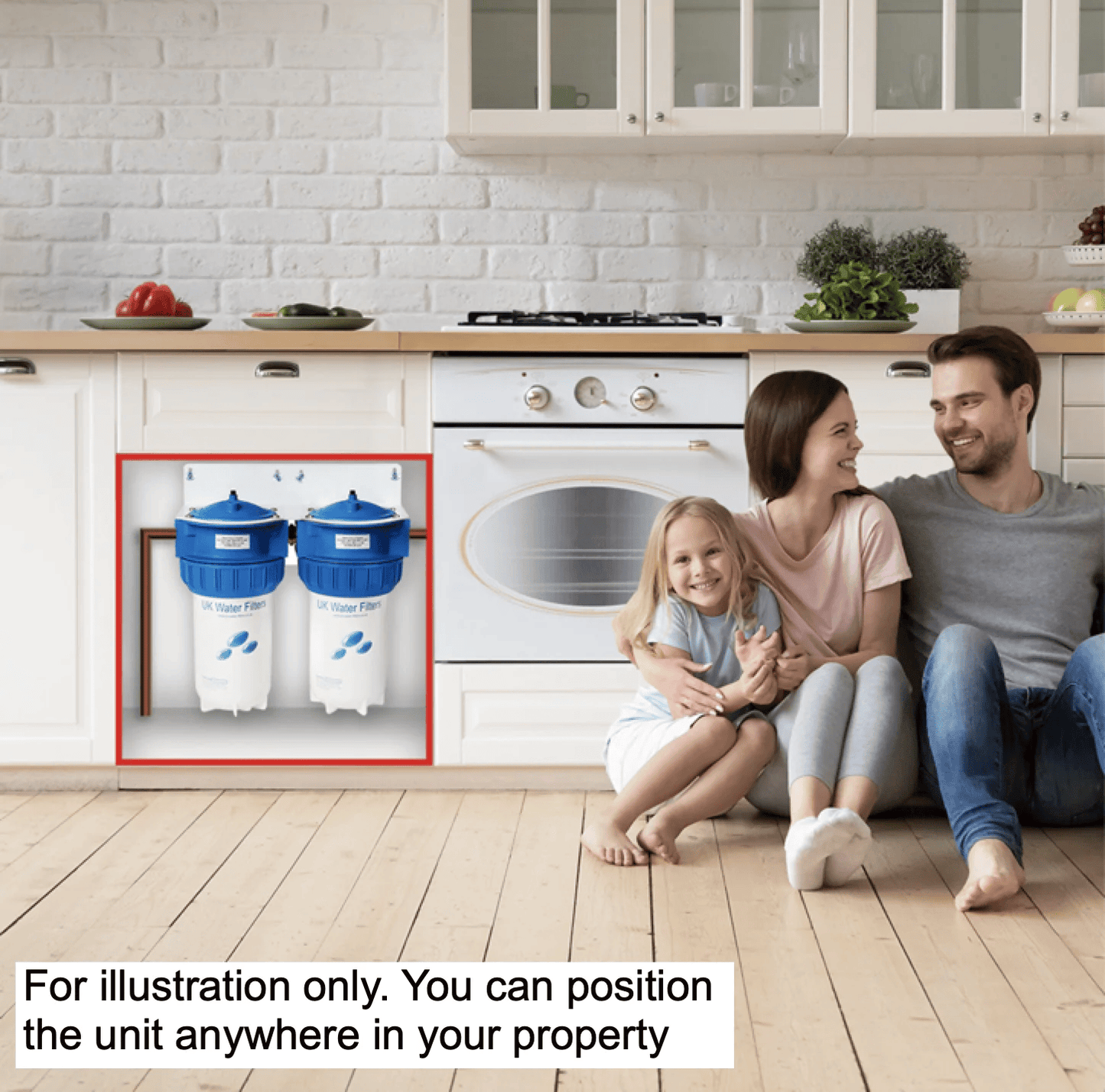 Whole of House Water Filter Plus Saltfree Scale Reduction - Standard Size